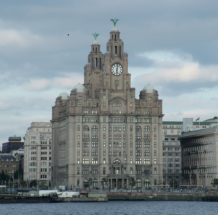 Liverpool's 1911 Royal Liver Building is thought by some to be the Municipal Building's daddy (photo: Chris Howells